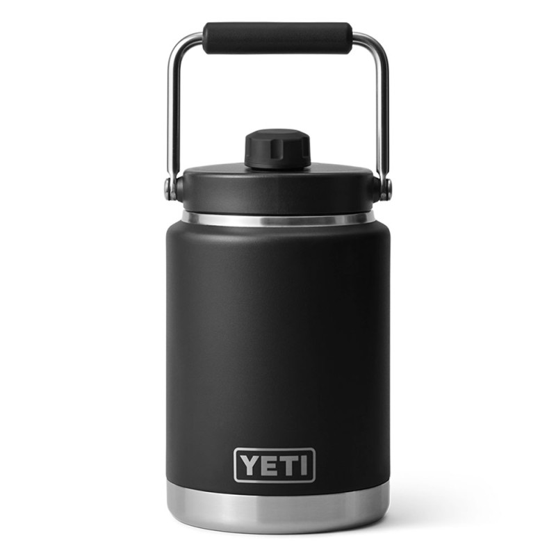 YETI Rambler Half Gallon Jug Black