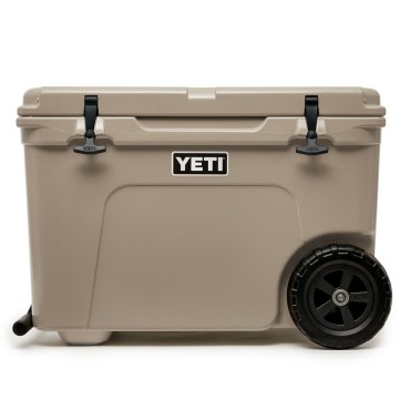 YETI Tundra Haul Wheeled Cooler Desert Tan