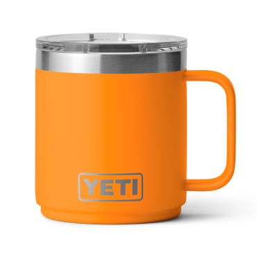 YETI Rambler 10 oz Stackable Mug King Crab Orange