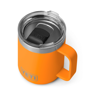 YETI Rambler 10 oz Stackable Mug King Crab Orange