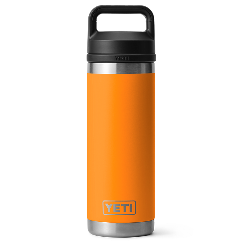 YETI Rambler Bottle 18 Oz King Crab Orange with Chug Cap