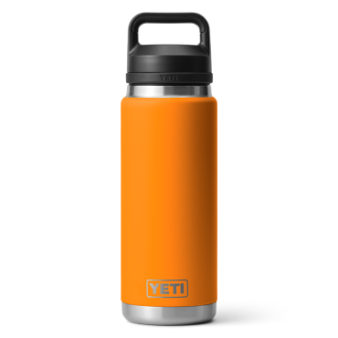 YETI Rambler Bottle 26 oz King Crab Orange with Chug Cap