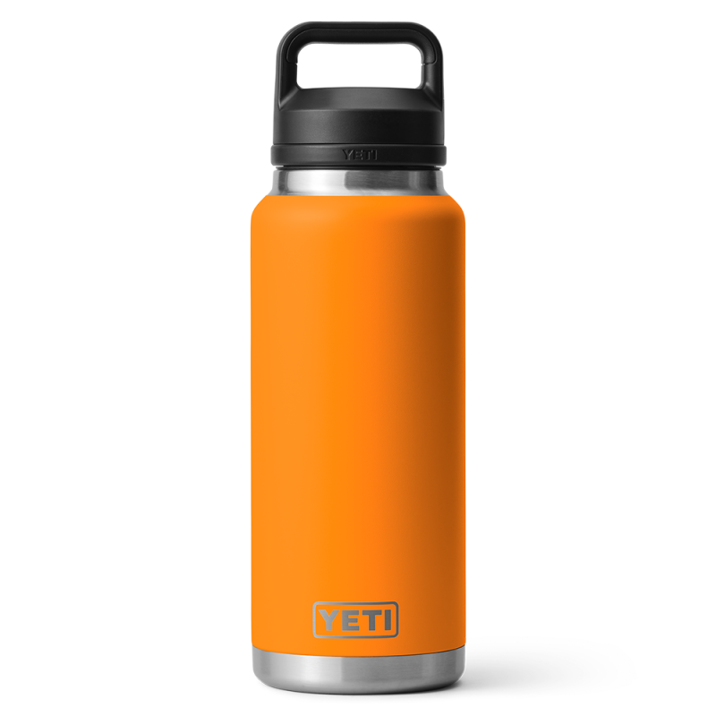 YETI Rambler Bottle 36 Oz King Crab Orange with Chug Cap