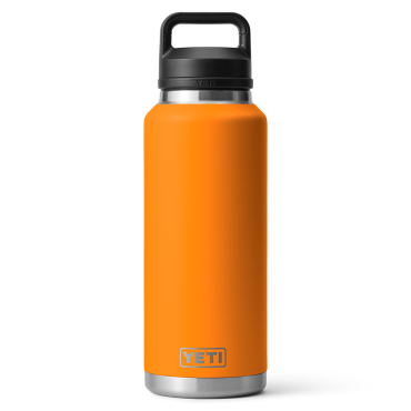 Yeti Rambler Bottle 46 Oz King Crab Orange with Chug Cap