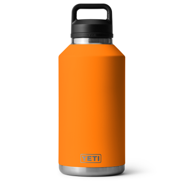 Yeti Rambler 64 Oz Bottle with Chug Cap King Crab Orange