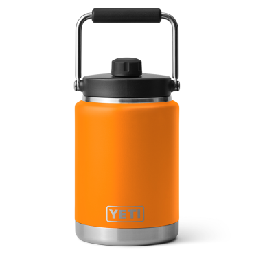 Yeti Rambler Half Gallon Jug King Crab Orange