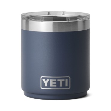 YETI Rambler 10 oz Lowball 2.0 with MS Lid Navy