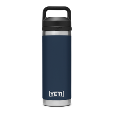 Yeti Rambler Bottle 18 Oz Navy with Chug Cap