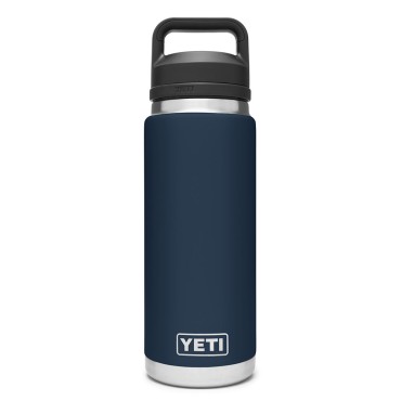 YETI Rambler Bottle 26 oz Navy with Chug Cap