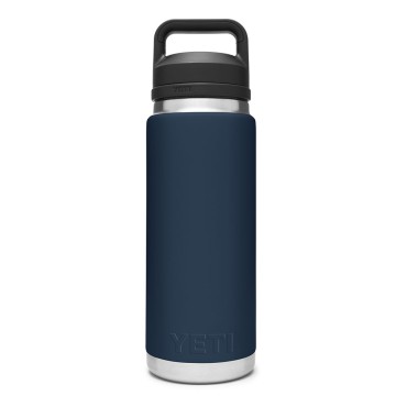 YETI Rambler Bottle 26 oz Navy with Chug Cap