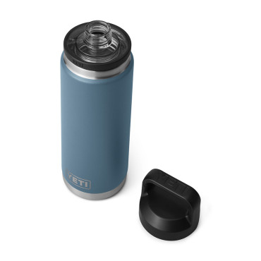 YETI Rambler Bottle 26 oz Nordic Blue with Chug Cap