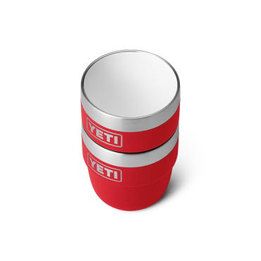 Yeti Rambler™ 4 oz Stackable Espresso Cups Rescue Red