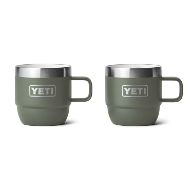 Yeti Rambler™ 6 oz Stackable Espresso Mugs Camp Green