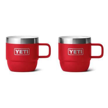 Yeti Rambler™ 6 oz Stackable Espresso Mugs Rescue Red