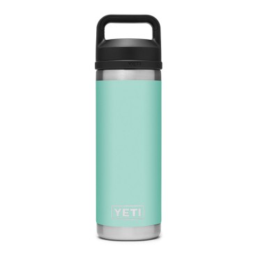 Yeti Rambler Bottle 18 Oz Seafoam with Chug Cap