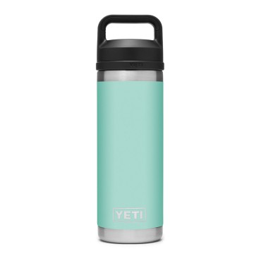 Yeti Rambler Bottle 18 Oz Seafoam with Chug Cap