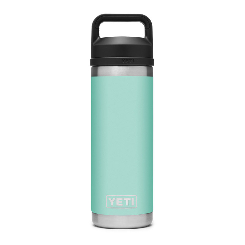 YETI Rambler Bottle 18 Oz Seafoam with Chug Cap