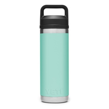 Yeti Rambler Bottle 18 Oz Seafoam with Chug Cap