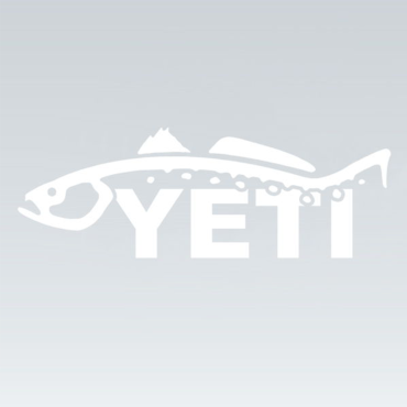 YETI Trout Window Decal