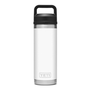 Yeti Rambler Bottle 18 Oz White with Chug Cap