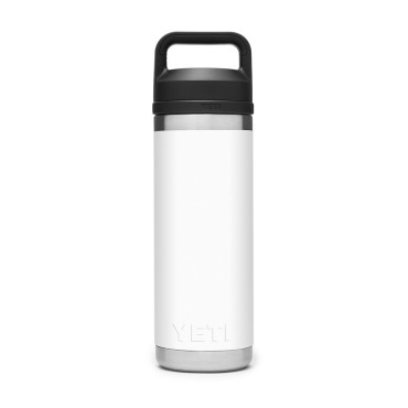 Yeti Rambler Bottle 18 Oz White with Chug Cap