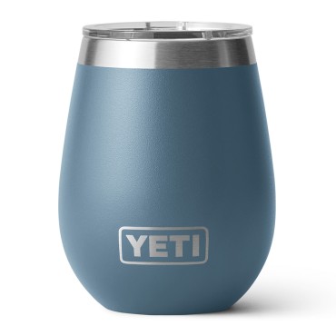 Yeti Rambler 10 oz Wine Tumbler MS Nordic Blue