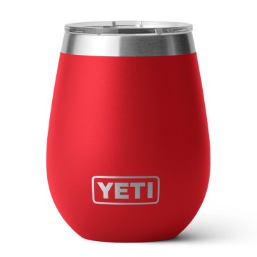 Yeti Rambler 10 oz Wine Tumbler MS Rescue Red