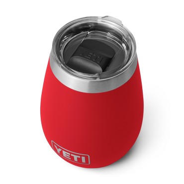 Yeti Rambler 10 oz Wine Tumbler MS Rescue Red