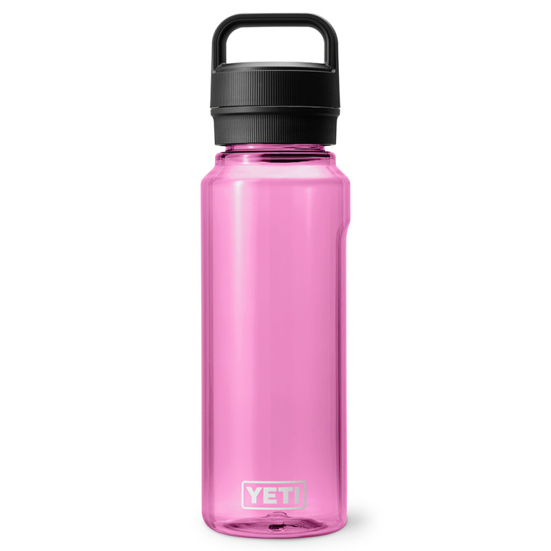 YETI Yonder 1L / 34 oz Water Bottle with Yonder Chug Cap Power Pink