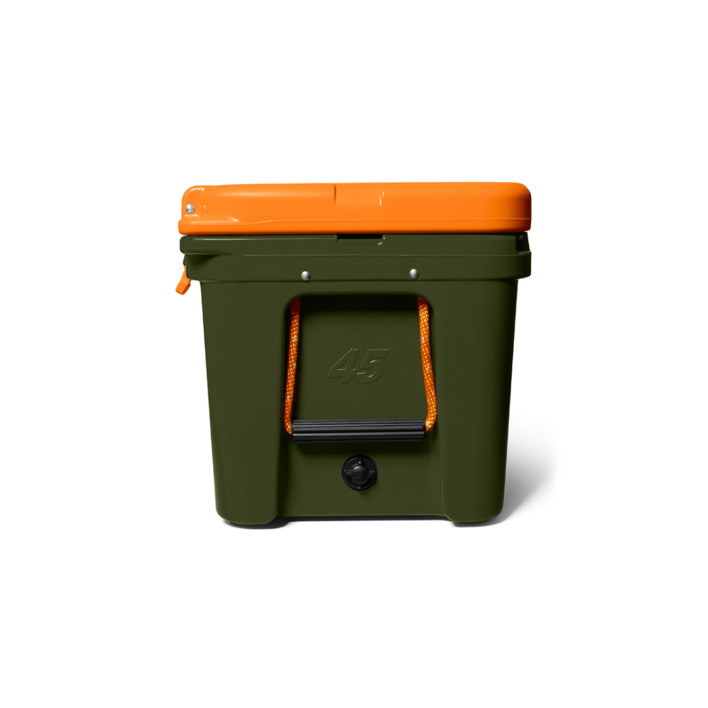YETI Tundra 45 Cooler Olive / King Crab Orange