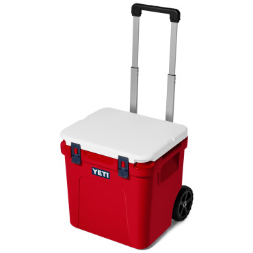 YETI Roadie 48 Wheeled Cooler Rescue Red / White / Navy