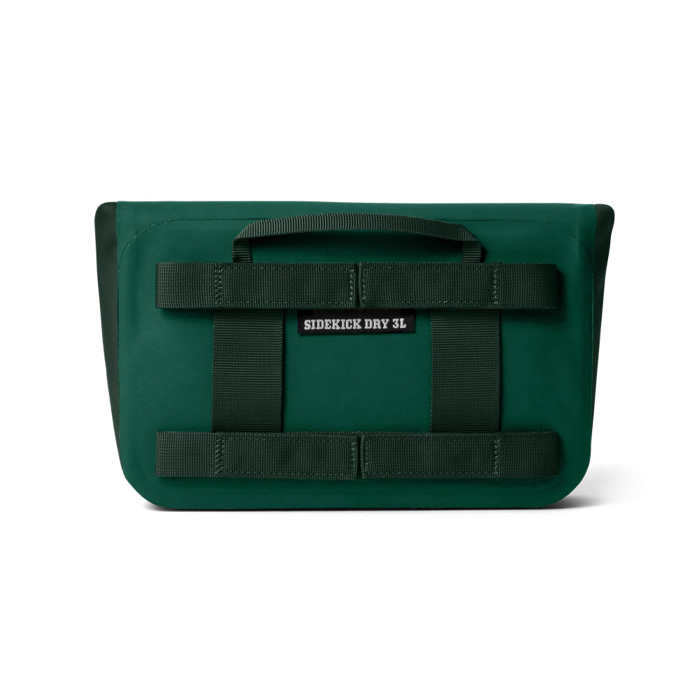 YETI SideKick Dry 3L Waterproof Gear Bag Black Forest Green