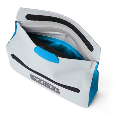 YETI SideKick Dry 3L Waterproof Gear Case Fog Gray / Blue