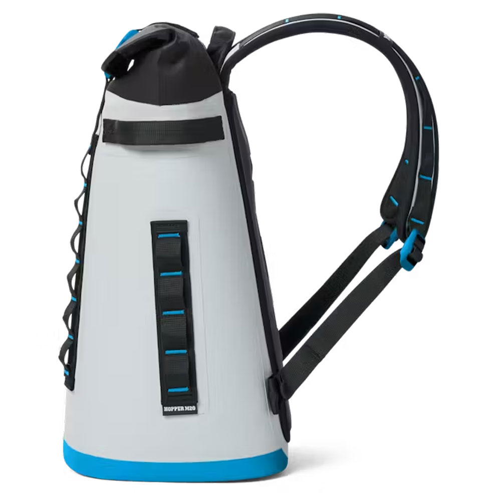 YETI Hopper M20 Backpack Cooler Fog Gray / Blue