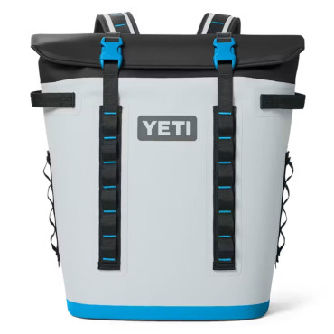 YETI Hopper M20 Backpack Cooler Fog Gray / Blue