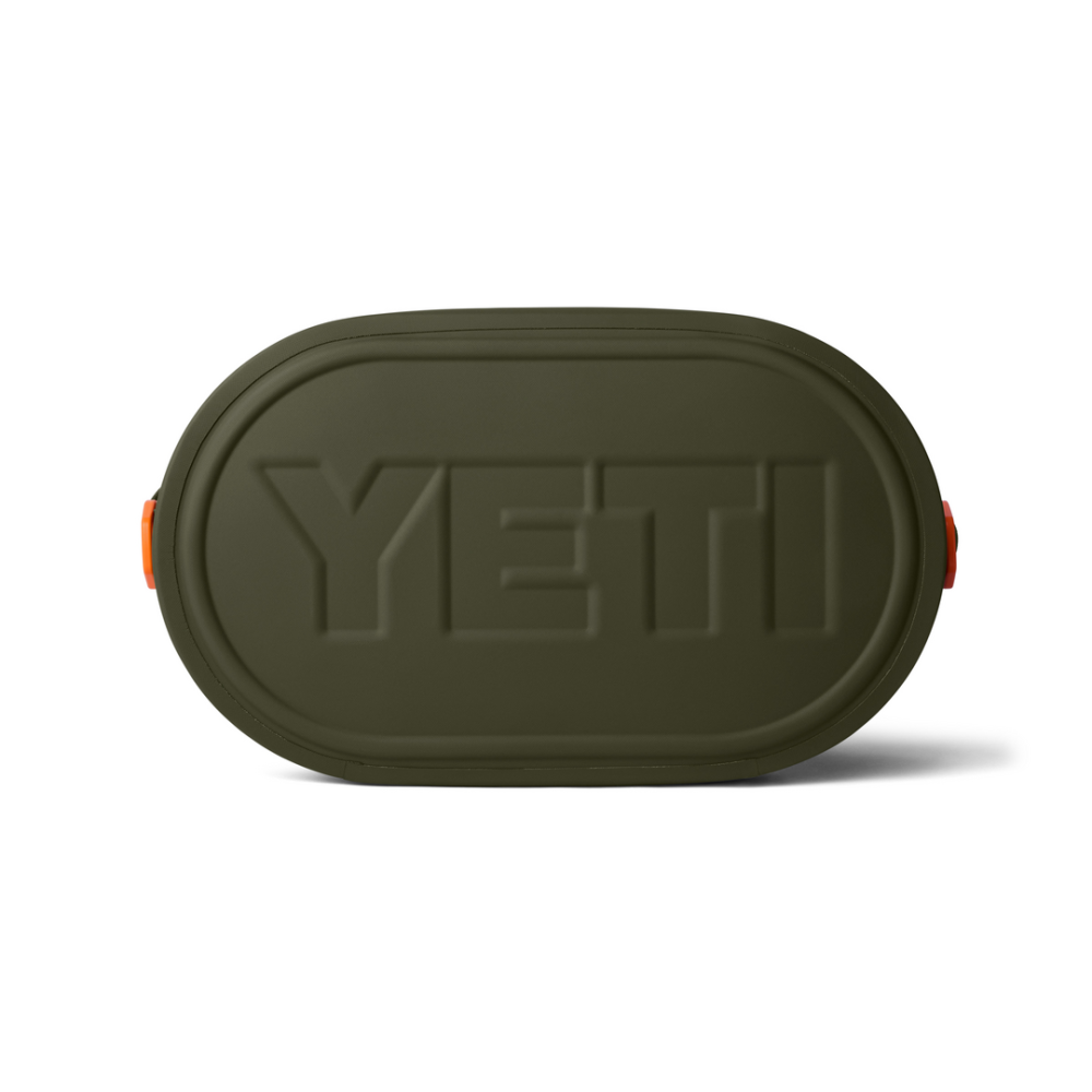 YETI Hopper M30 2.0 Soft Cooler Olive / King Crab Orange