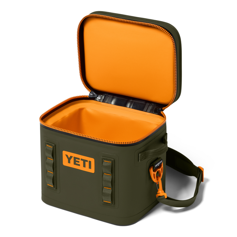 YETI Hopper Flip 12 Olive / King Crab Orange