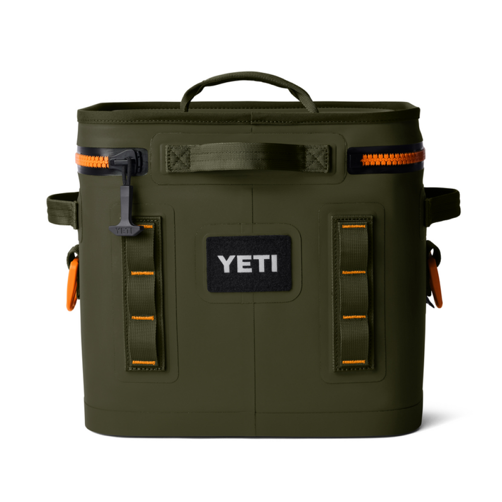 YETI Hopper Flip 12 Olive / King Crab Orange