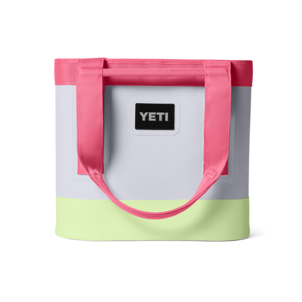 YETI Camino 20 Carryall Tote Bag Mist/Pink/Grasshopper