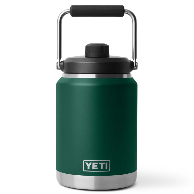 YETI Rambler Half Gallon Jug 2.0 Black Forest Green