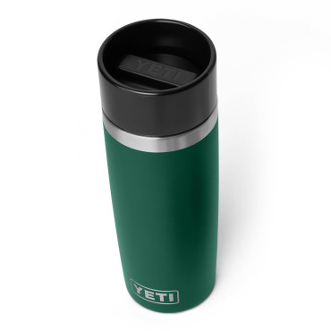 YETI Rambler 16 oz Travel Bottle Black Forest Green