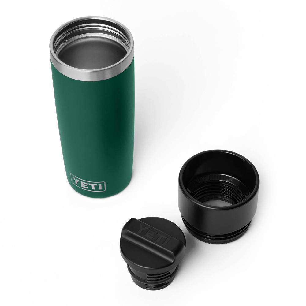 YETI Rambler 16 oz Travel Bottle Black Forest Green