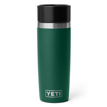 YETI Rambler 16 oz Travel Bottle Black Forest Green