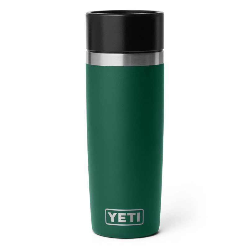 YETI Rambler 16 oz Travel Bottle Black Forest Green