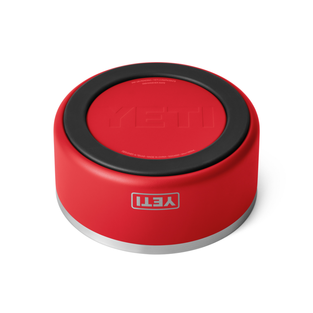 YETI Boomer 8 Dog Bowl Rescue Red
