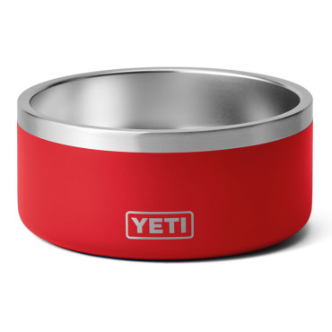 YETI Boomer 8 Dog Bowl Rescue Red