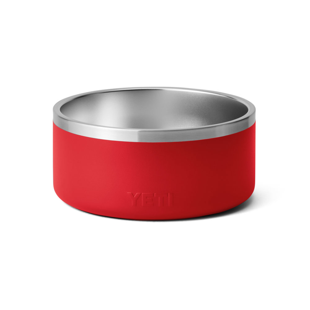 YETI Boomer 8 Dog Bowl Rescue Red