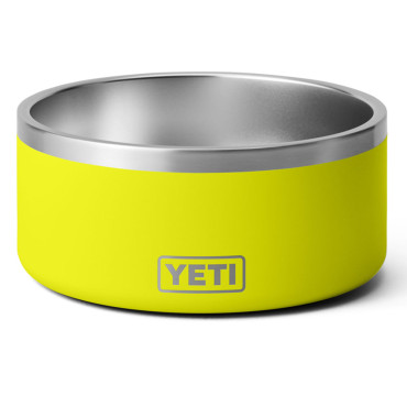 YETI Boomer 8 Dog Bowl Firefly Yellow