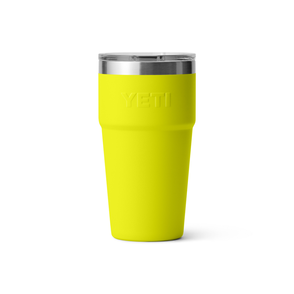 YETI Rambler 20 oz Stackable Tumbler Firefly Yellow
