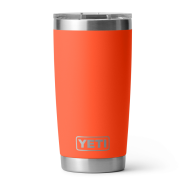 YETI Rambler 20 oz Tumbler Papaya